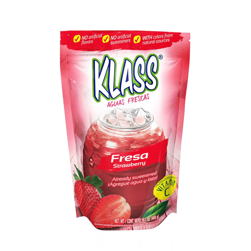 Klass Listo Fresa 14.1 oz – Case – 18 Units 1 each