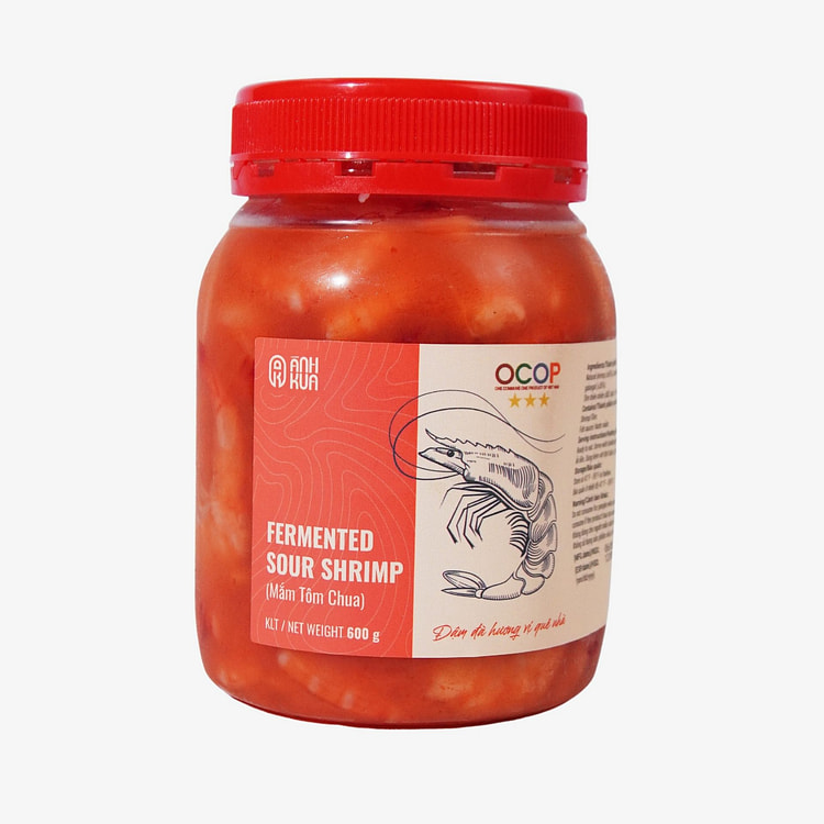 [Anh Kua] Fermented Sour Shrimp Paste 600gr 1 count