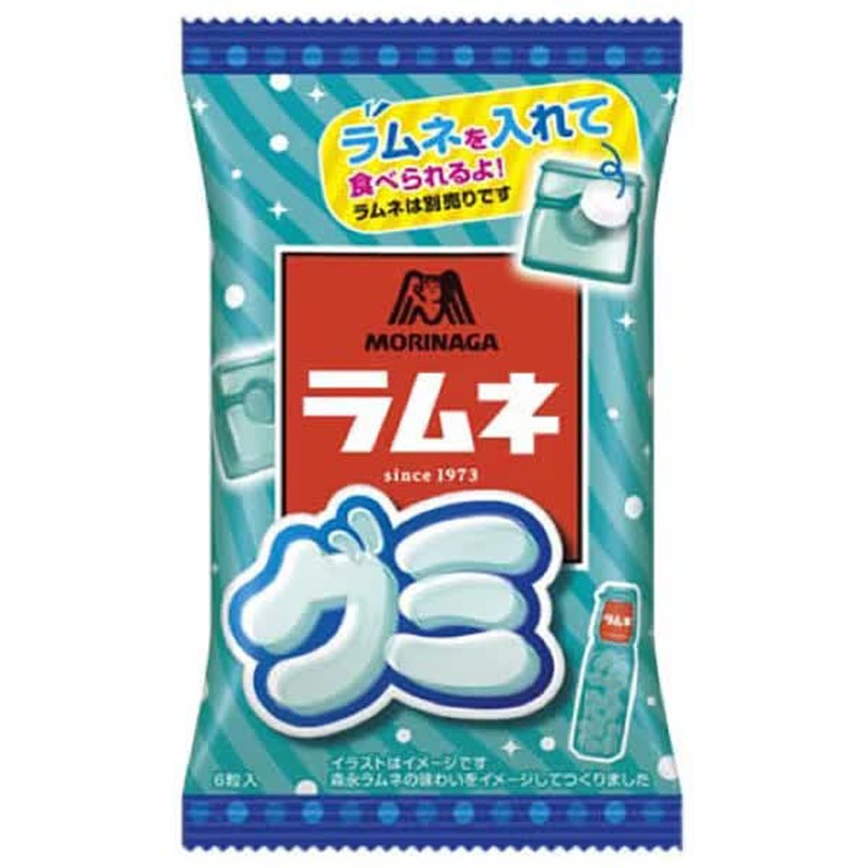 Morinaga & Co. Ramune Gummy Candy (6 pieces) 1 each