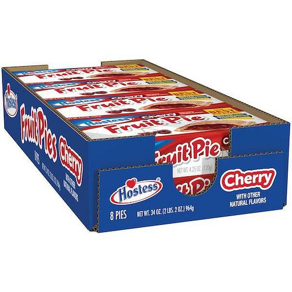 Hostess Cherry Fruit Pie 8 ct Boxed Single-Serve 1 each