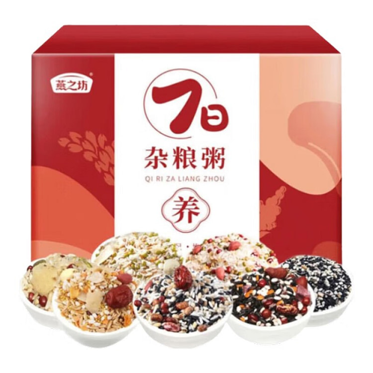 燕之坊 七日杂粮粥料350g 八宝杂粮五谷养生腊八粥