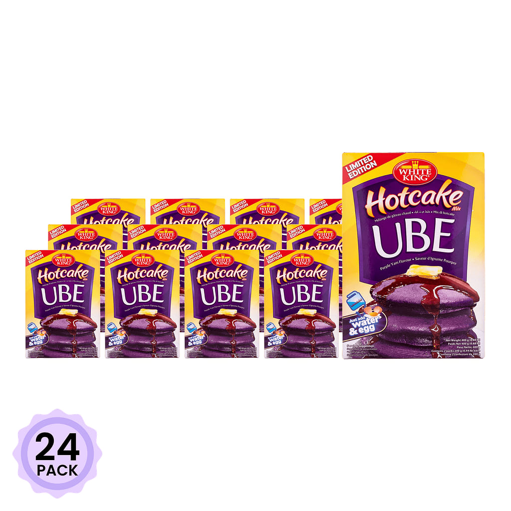 White King Hotcake Ube Mix 400 g*24 pack