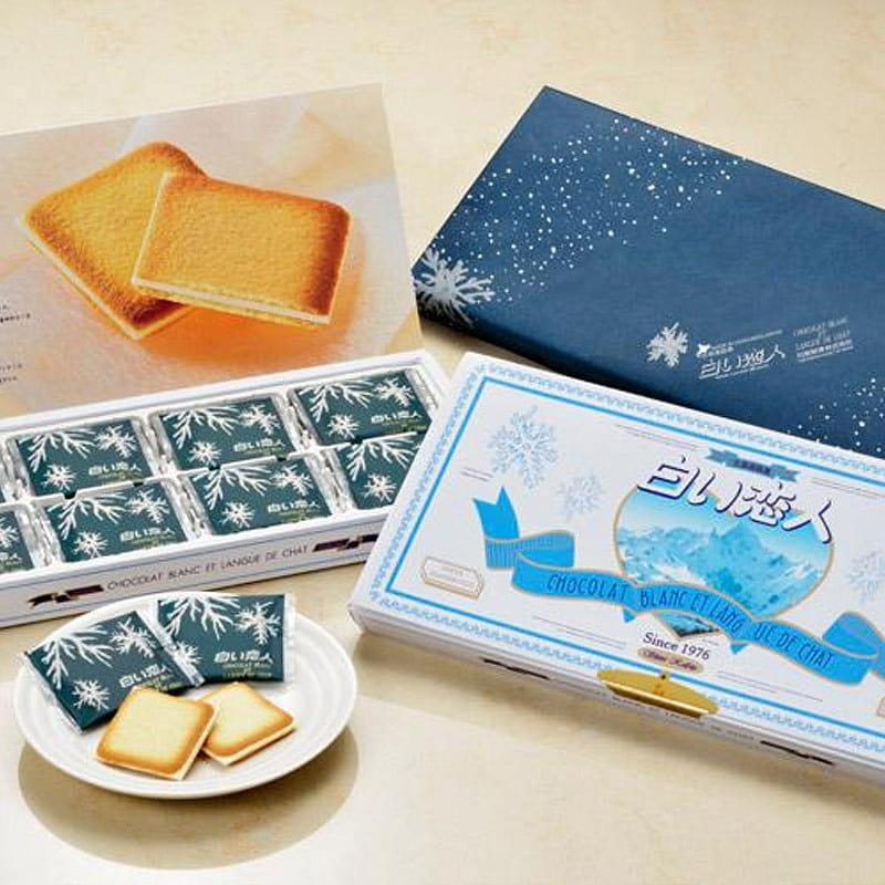 ISHIYA white chocolate sandwich cookies 24 pieces 1 each