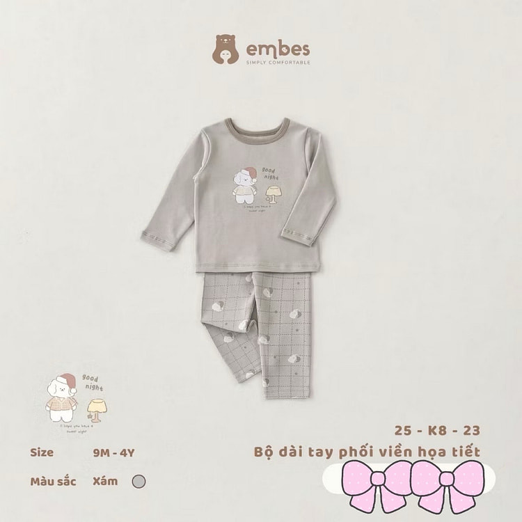 Embes Comfy Long Sleeve Set For 18-24 Months 1 count