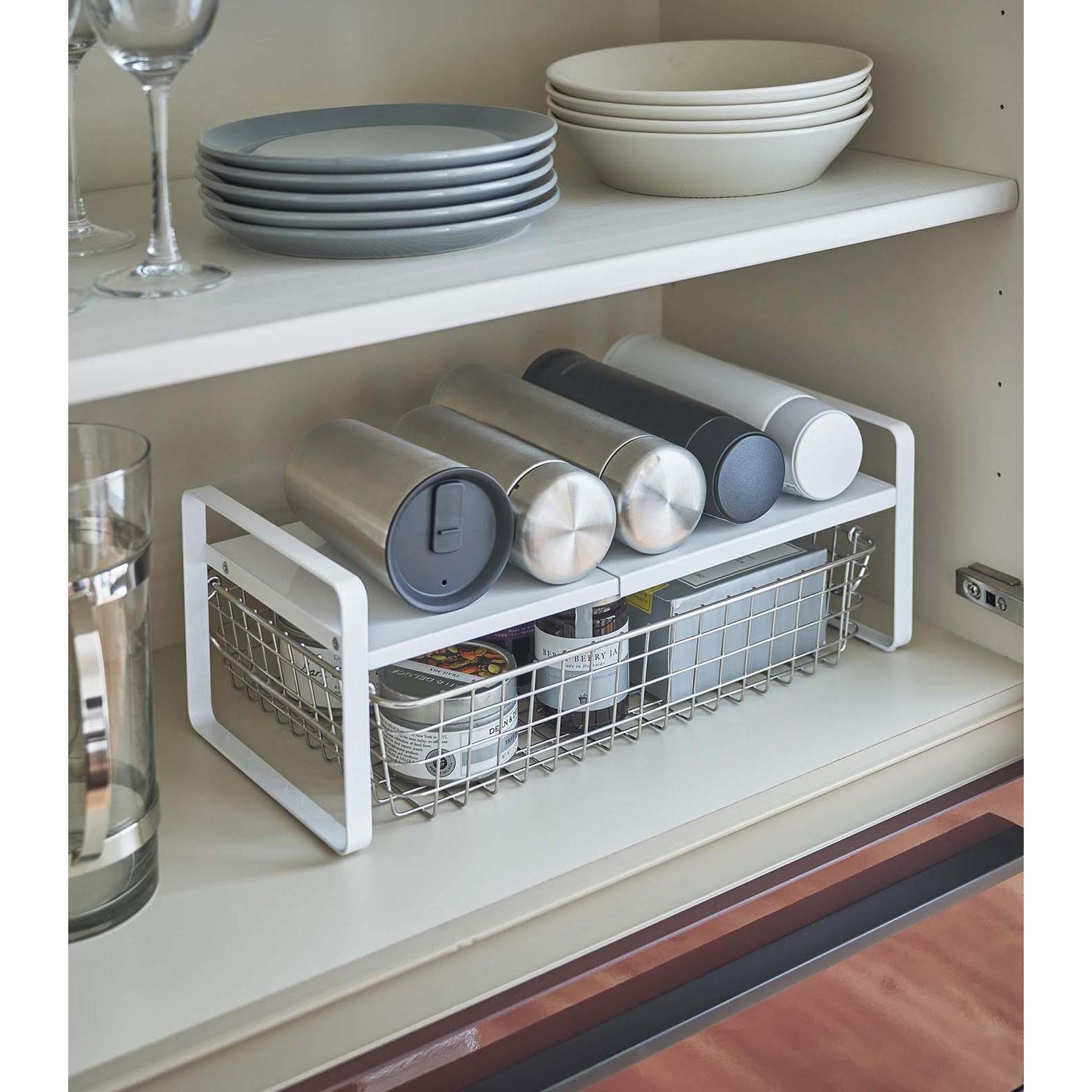 Expandable Kitchen Riser - Steel White 1 個