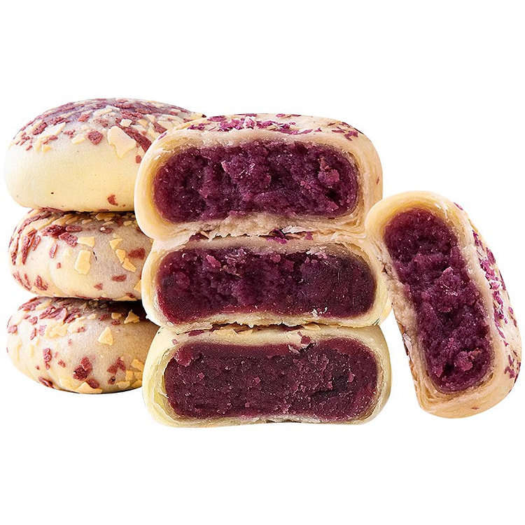 Delicious oats, purple sweet potatoes, taro cakes, hunger relieving snacks,