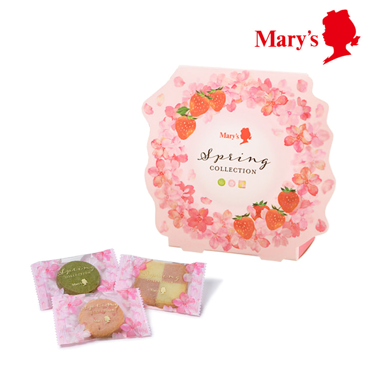 Mary's Sakura Spring Cookie Gife Box 8pcs
