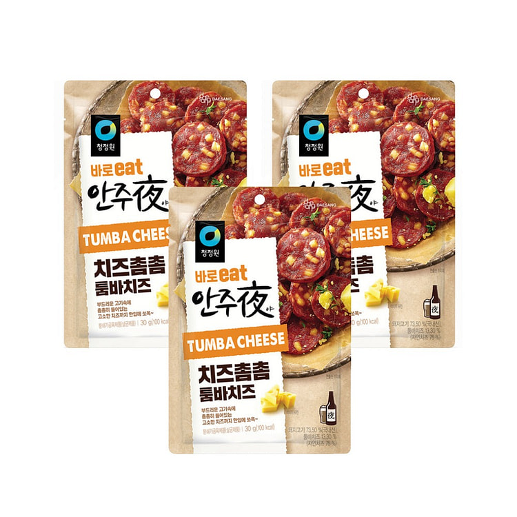 CHUNG JUNG ONE清净园 Anjuya Cheese Chom Chom Tumba cheese 30g x 3p