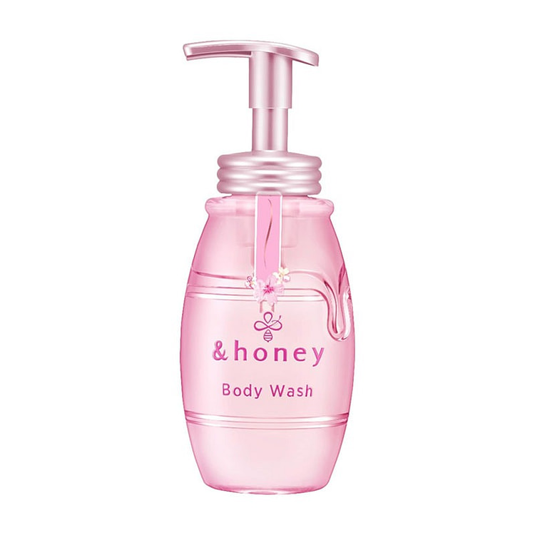 &honey 樱花限定 滋润泡沫沐浴露 500mL