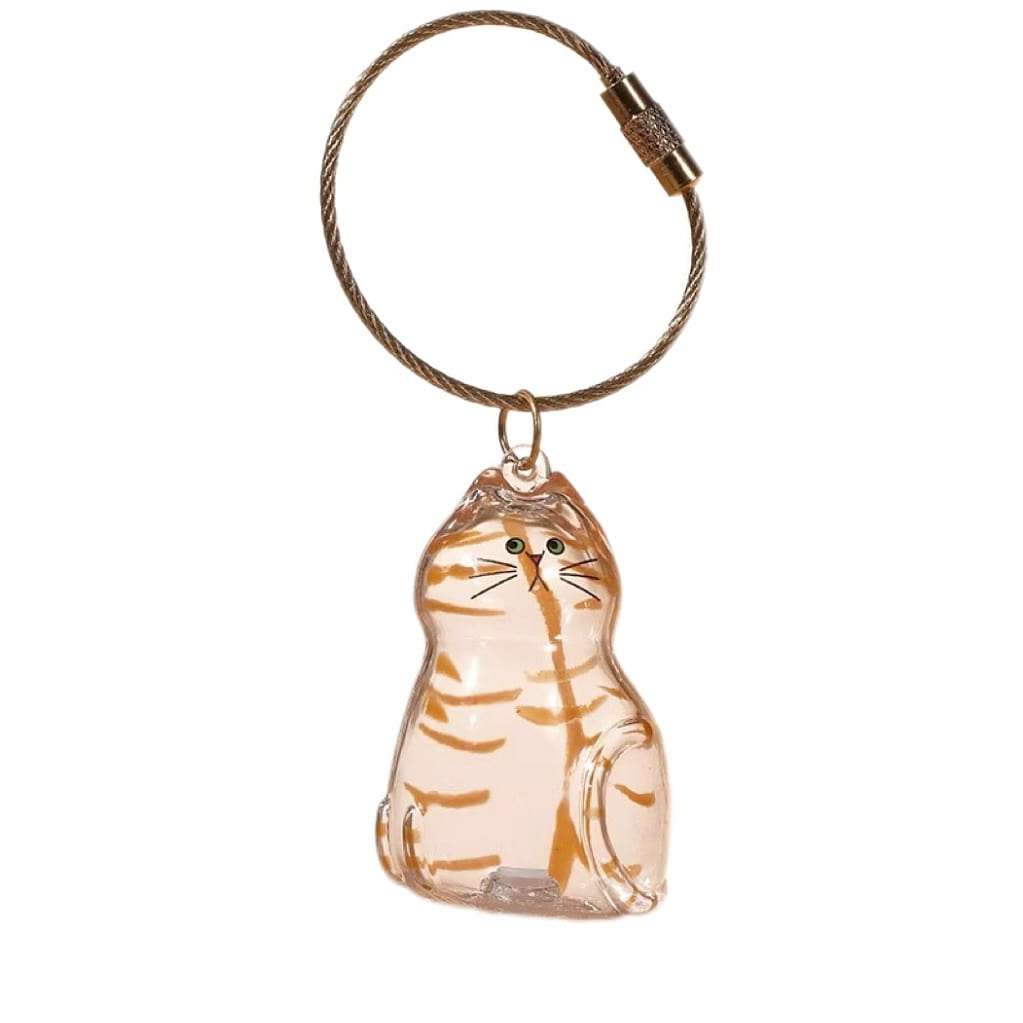 Transparent Cute Cat Hair Storage Pendant- Style C 1 count