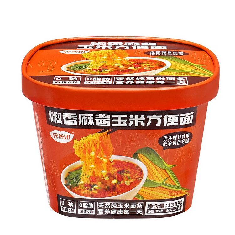 椒香麻酱方便面 138g 桶装 12 包