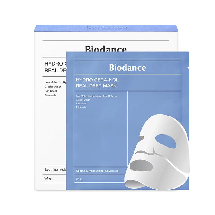 BIODANCE 水润神经酰胺深层修护面膜 (34克 x 4片)