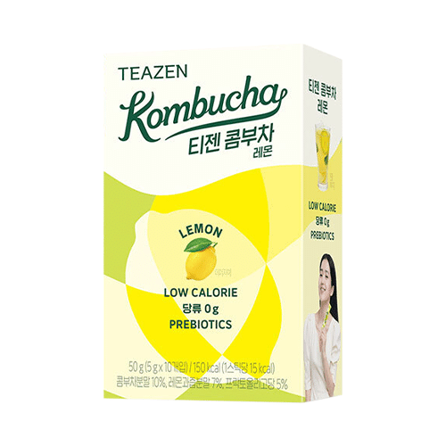 Kombucha Tea Beverage Mix 10 Sticks Lemon 1 개