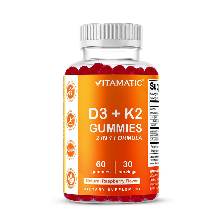 D3 K2 60 Gummies