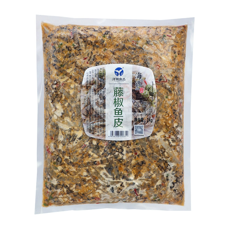 藤椒鱼皮1000g