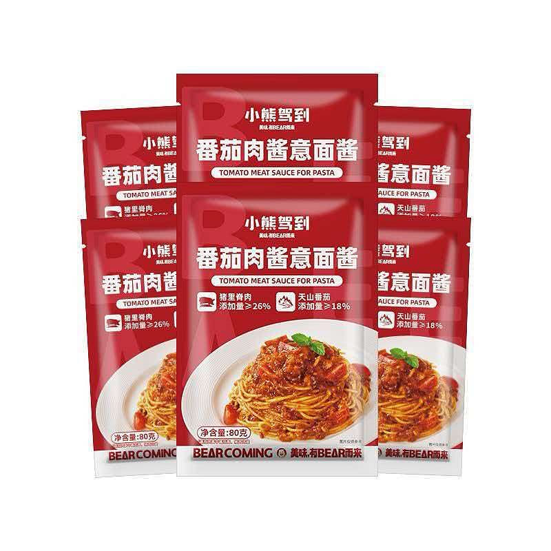 BearComing Tomato Meat Pasta Sauce 80g 80 g