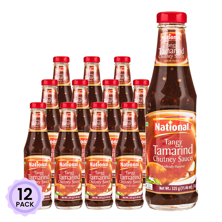 National Tangy Tamarind Chutney 325 그램*12 팩