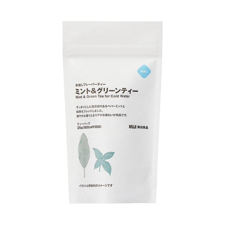 MUJI无印良品 薄荷绿茶冷泡茶  10包 1 份