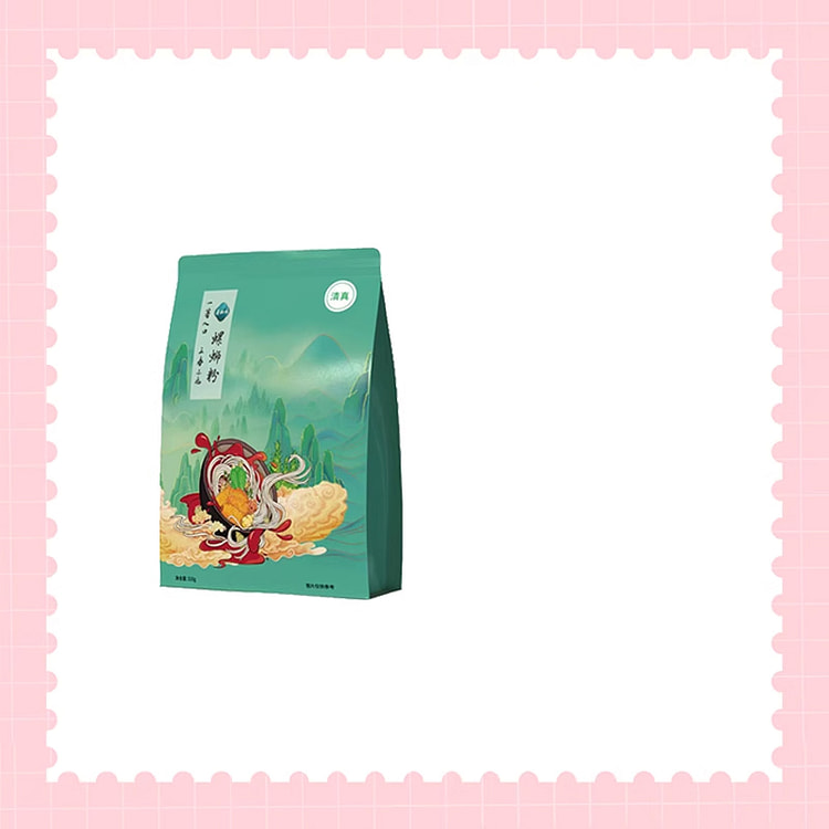 Halal snail noodles are 320g*1 bag