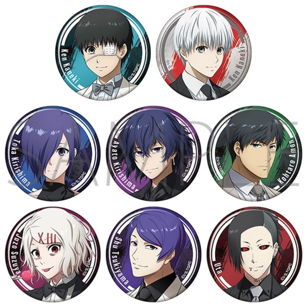 東京喰種トーキョーグール ピンバッジ 日本直送】《東京喰種トーキョーグール》金属バッジコレクション 10