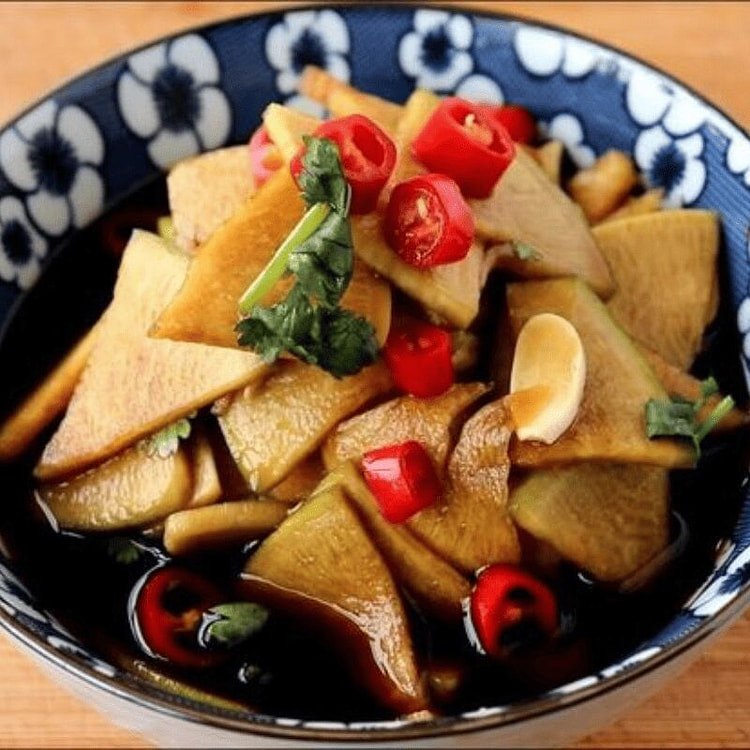 Crispy Soy-Marinated Spicy Radish Slices 250g 1 each