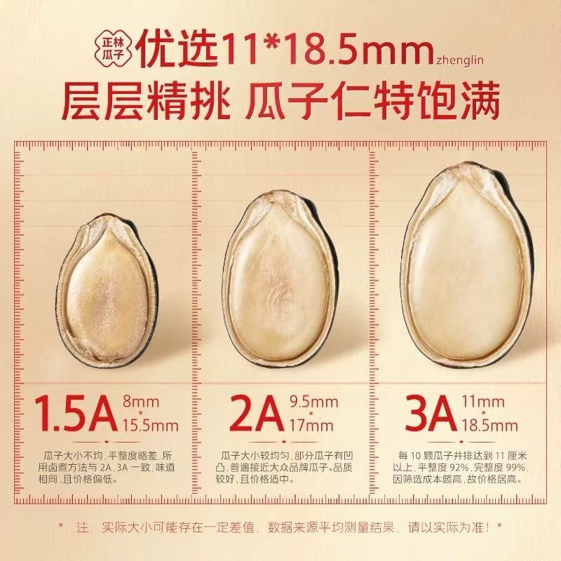 Zhenglin Grade 3A Plum Flavored Watermelon Seeds 500 g - Weee!