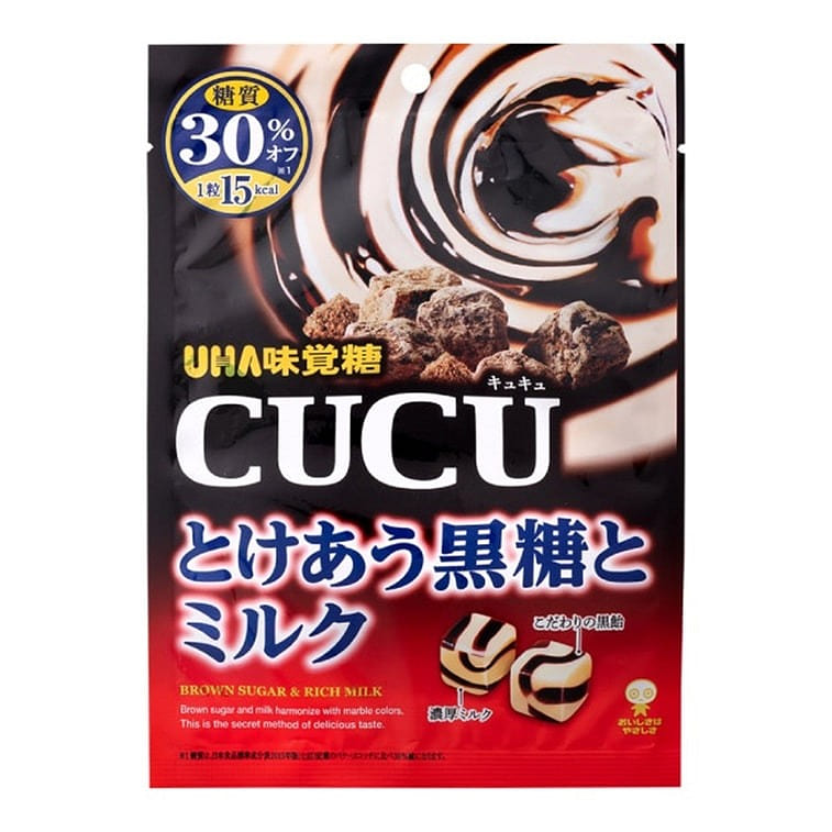 Uha Candy Brown Sugar Milk 80g 80 g