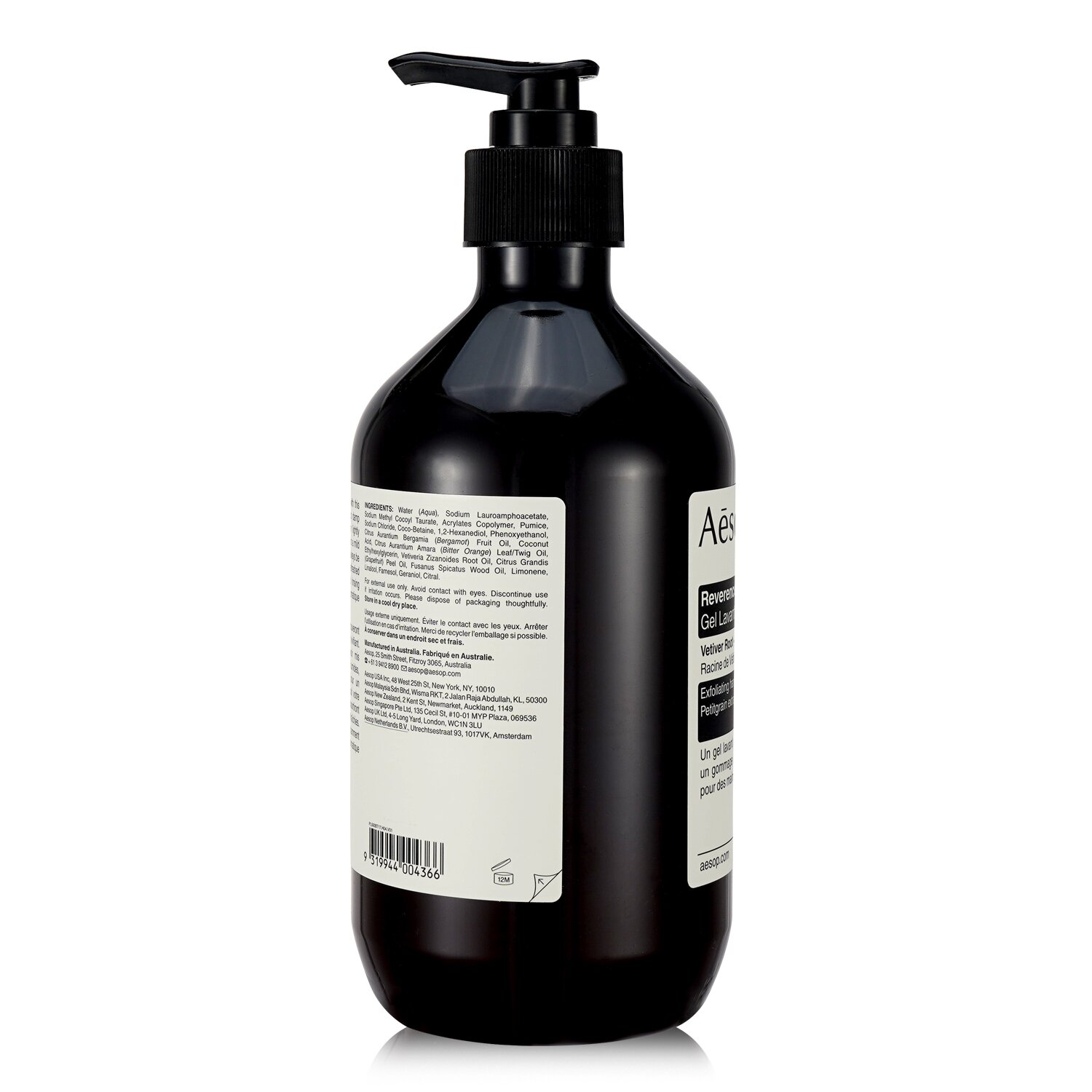 Aesop Reverence Aromatique Hand Wash 500ml/16.9oz - Weee!