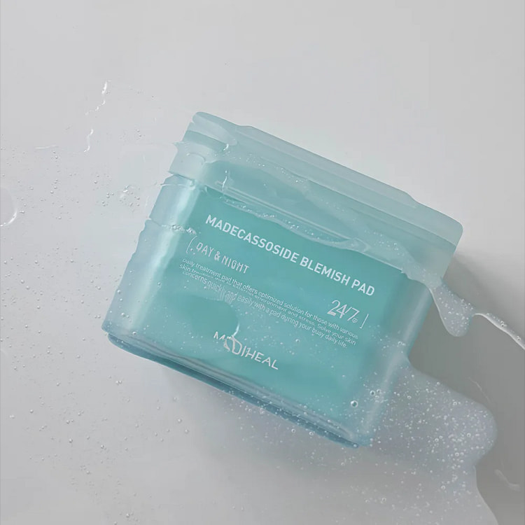 韩国MEDIHEAL美迪惠尔积雪草舒缓净透棉片 1 盒*100 个