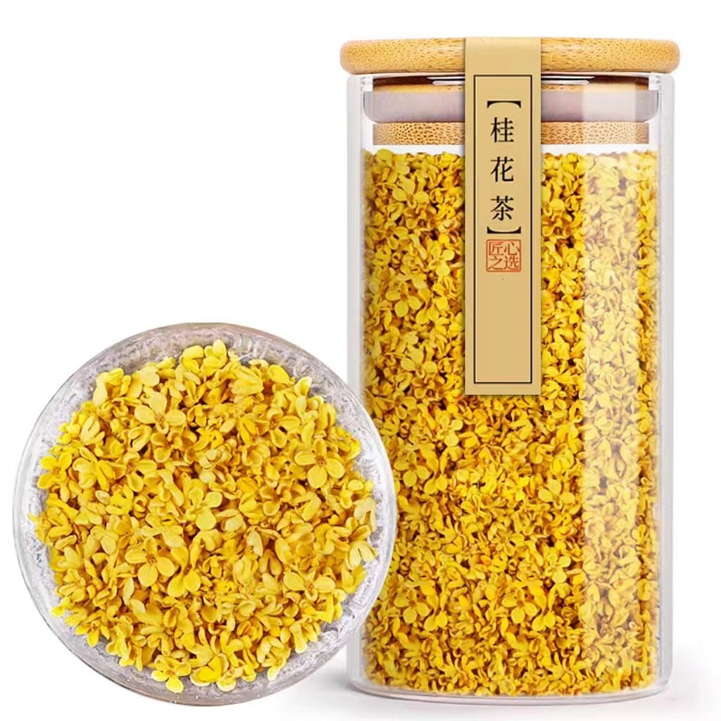 Guihua Lane, Guilin Golden Osmanthus Dried 15g * 1 can of tea, edible honey sauce, cake wine, oolong freeze-dried, fresh, non sulfur smoked 15 g