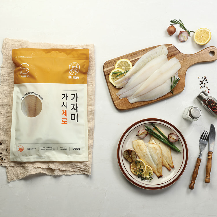 99.9%去除细刺的无刺纯肉比目鱼 700g
