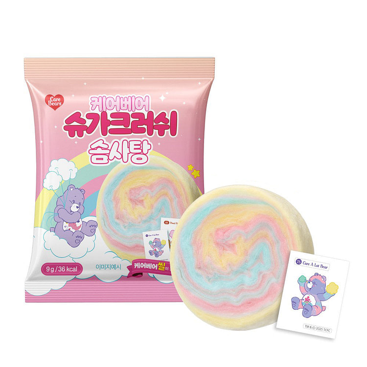 CARE BEARS Cotton Sugar Crush 9g 1 each