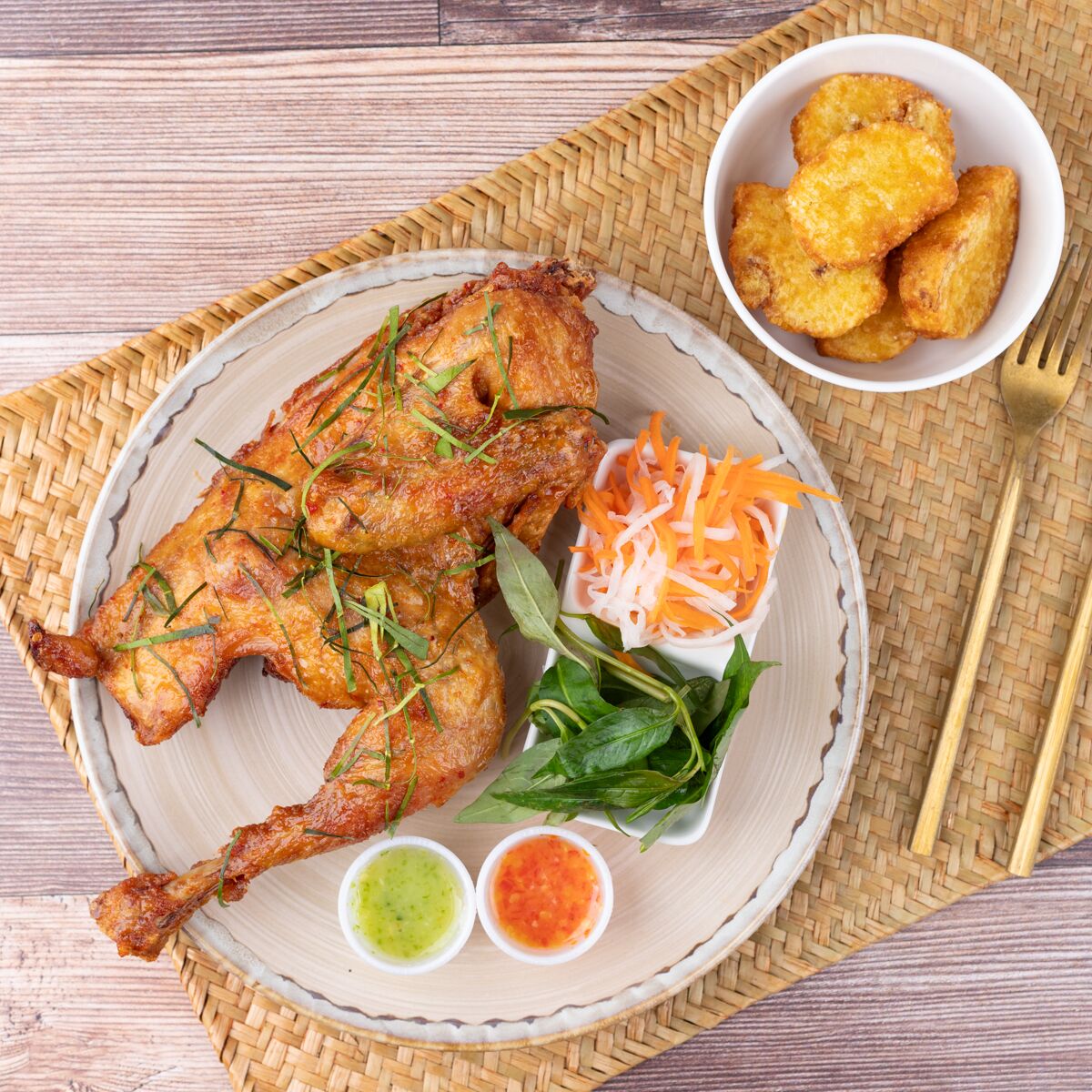 Get Grilled Chicken (half) Thai style with Lime Leaf Delivered