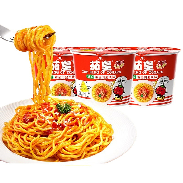 Italian tomato sauce noodles 126g*3 buckets