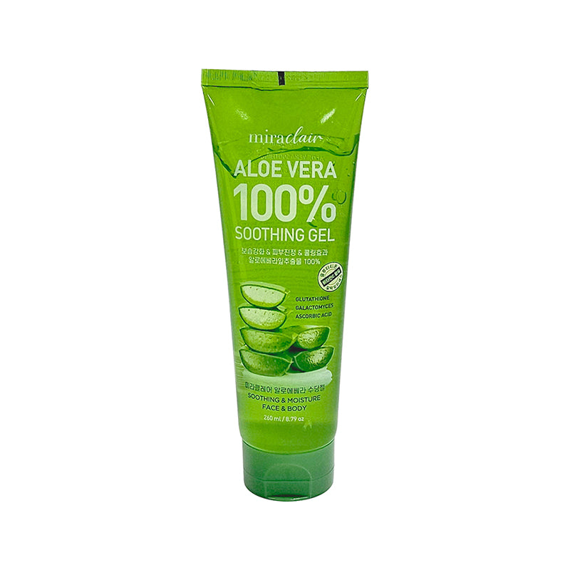 韩国 Miraclair 芦荟 100% 舒缓凝胶 260ml 1 份