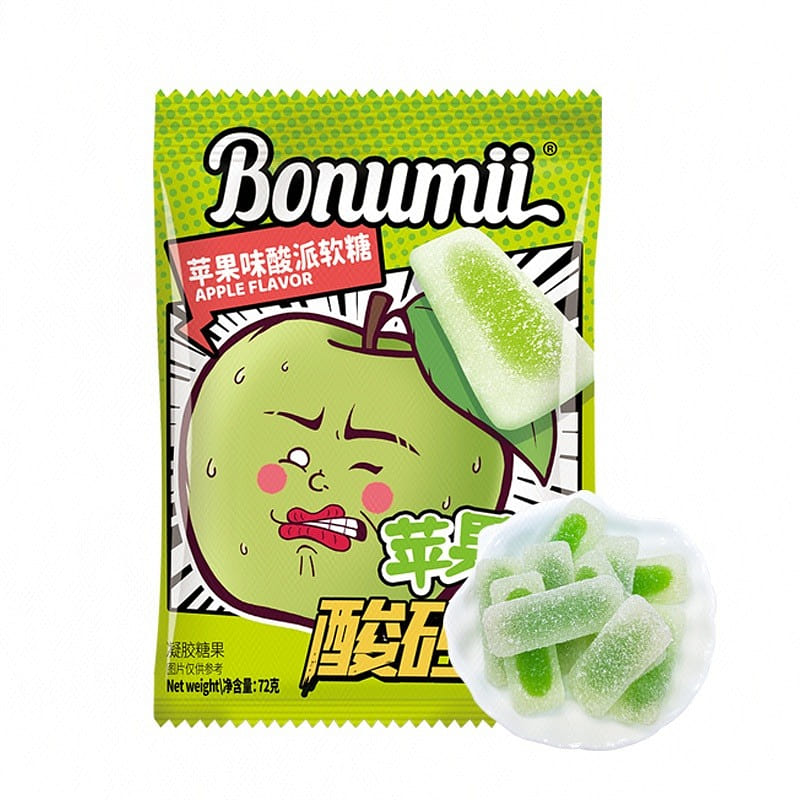 Sour Apple Gummy Pie 72 g