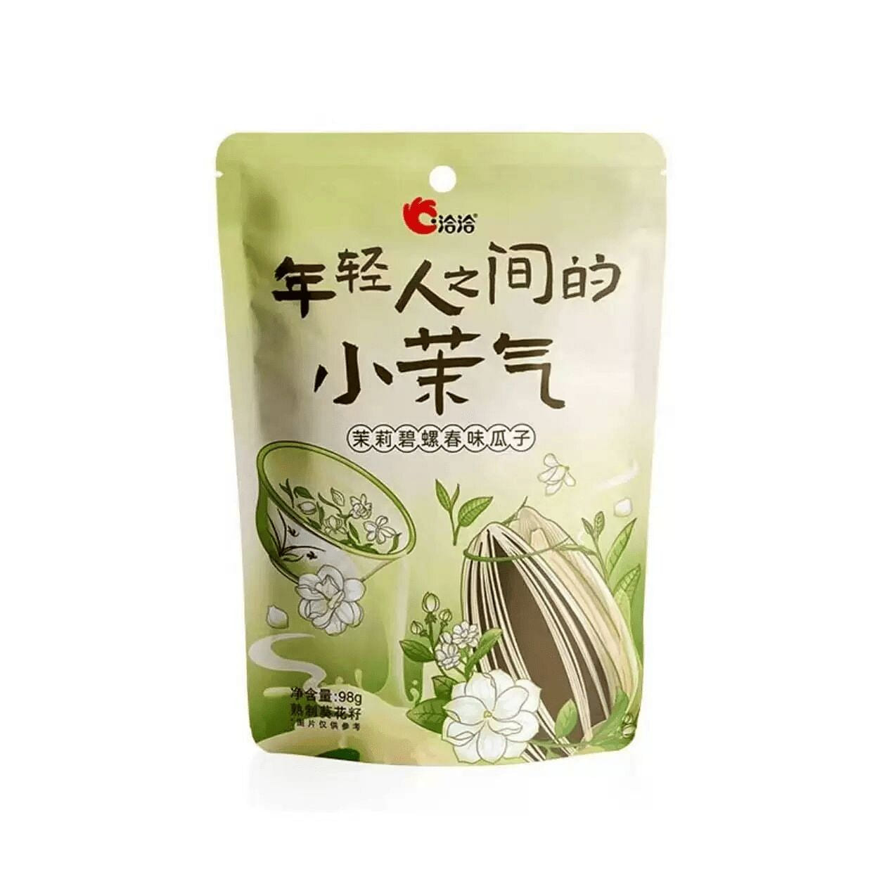 Jasmine Biluo Spring Flavored Melon Seeds 98g 98 g