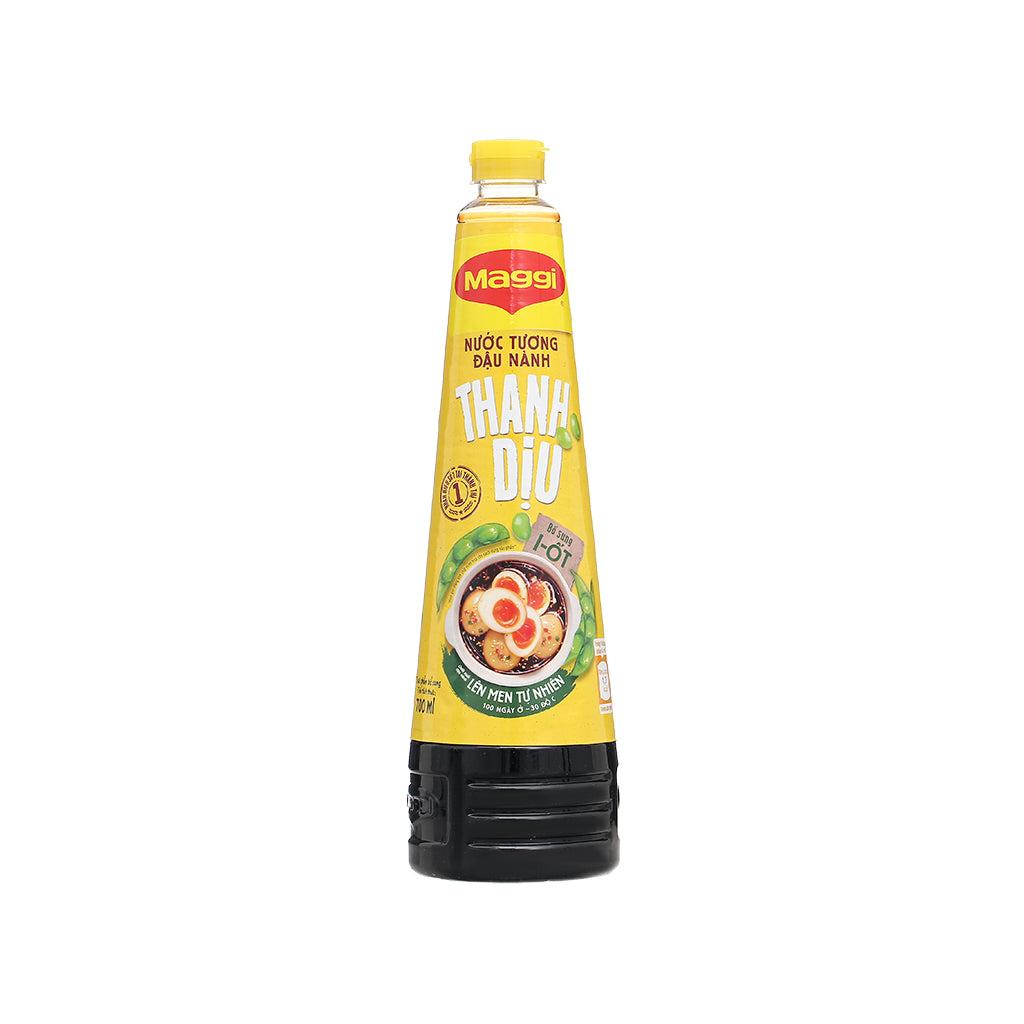 Nước tương đậu nành Maggi vị thanh dịu – chai 700ml 1 phần