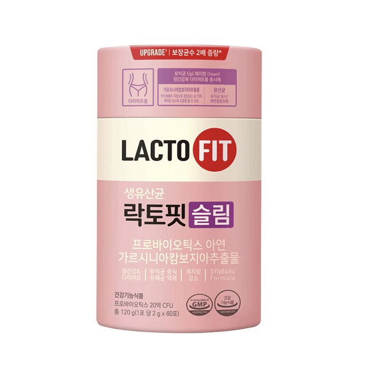 LACTO-FIT Slim Probiotics with Garcinia & Zinc 120 g