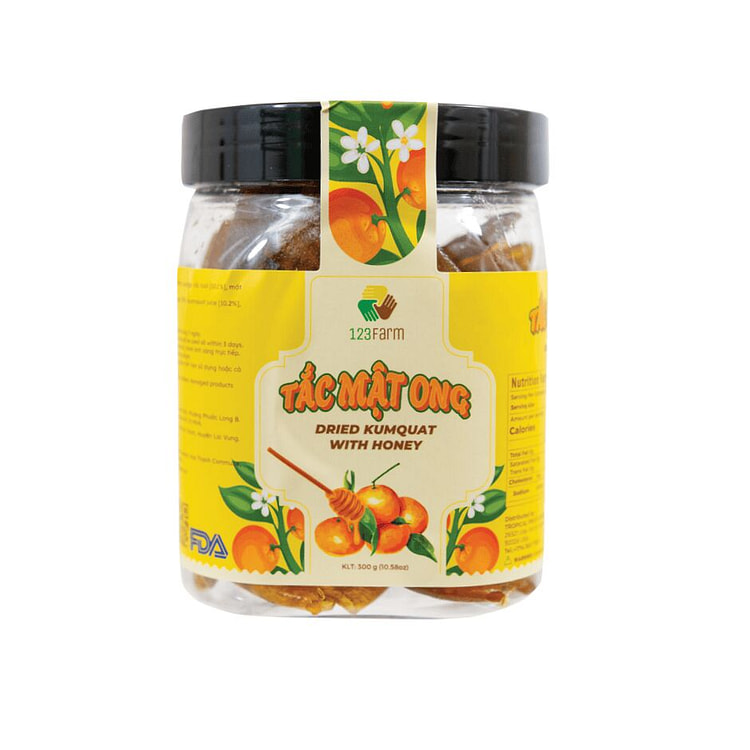 123Farm Dried Kumquat with Honey 300 g