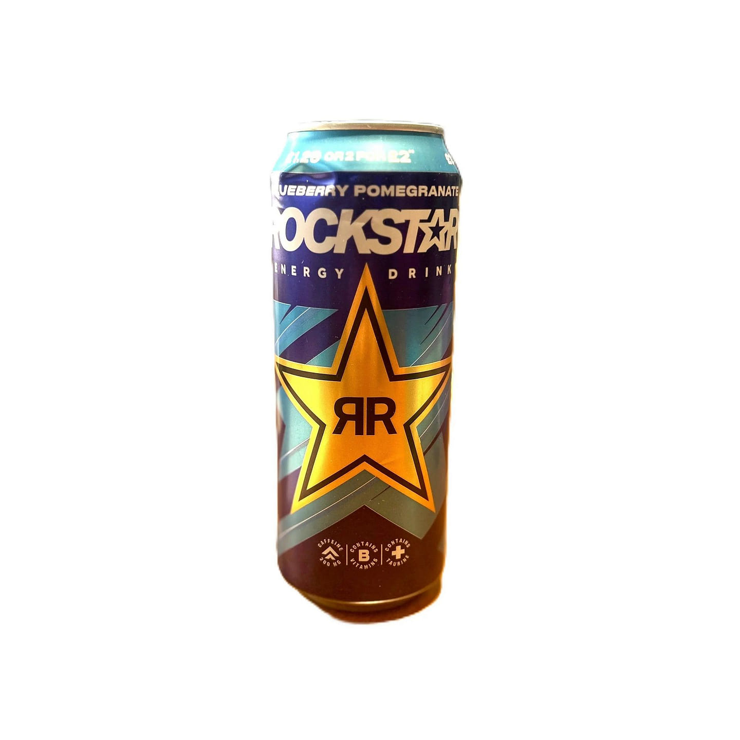 Rockstar Blueberry Pomegranate Energy Drink (UK) 1 each