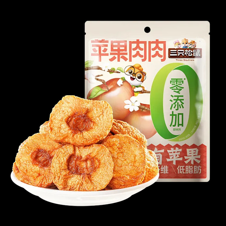 Dried apple snack, dried fruit and candied, 100g 100 g