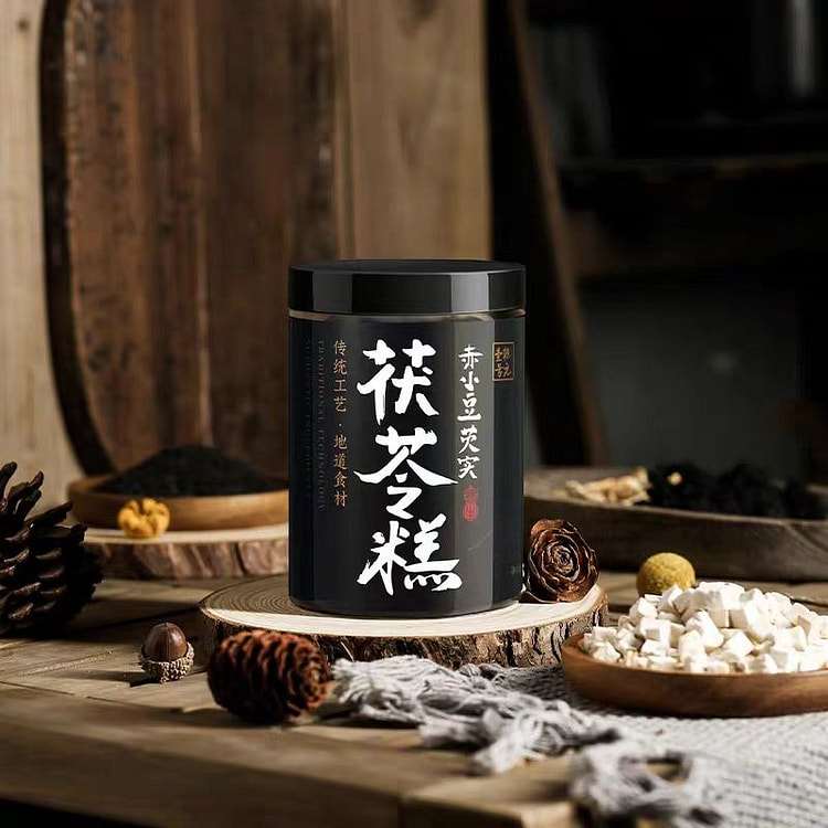 乾元壹号 赤小豆芡实茯苓薏湿糕 0添加蔗糖健康零食糕点 250g*1罐