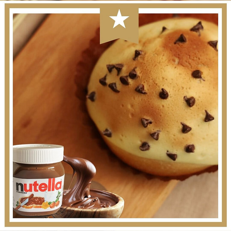 Nutella Cookie Bun 3oz