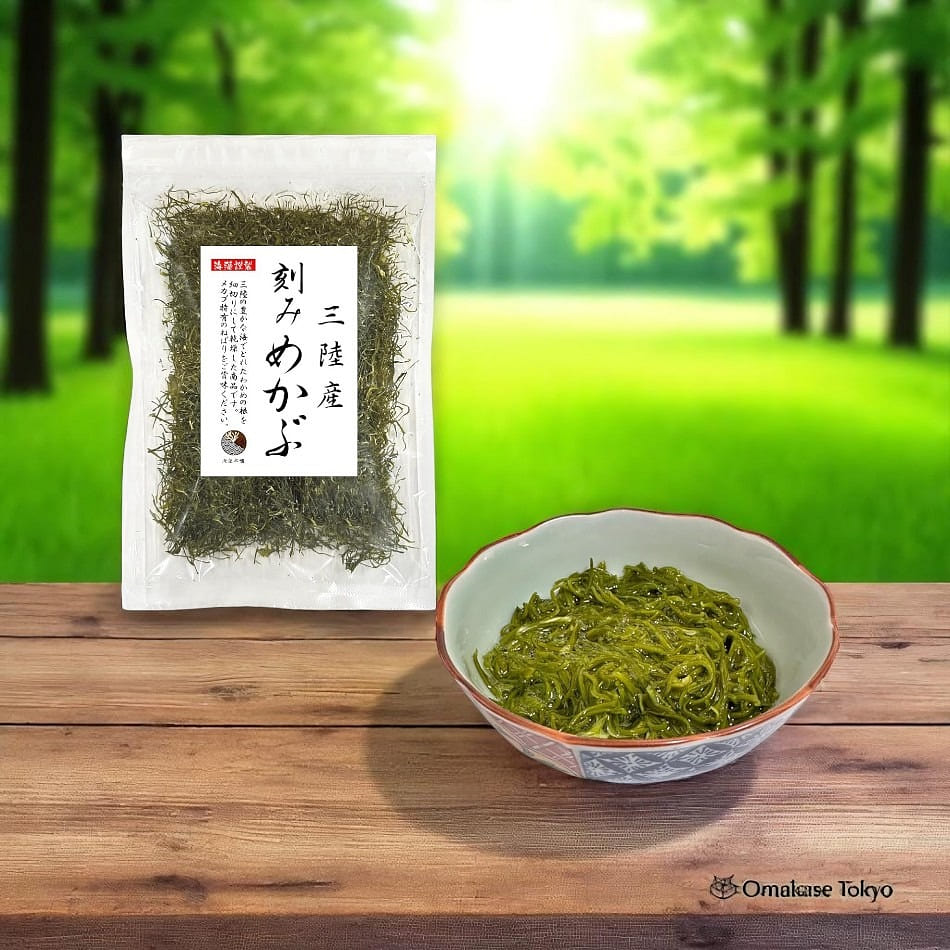 Kaiso Honpo Chopped Mekabu Seaweed 100g 100 그램