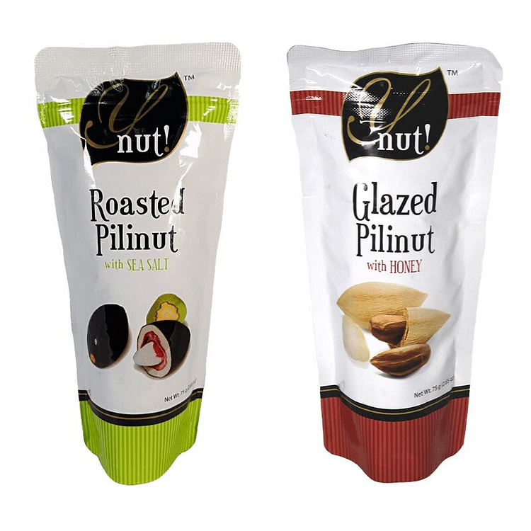 Y-Nut! Roasted Pili Nut Sweet and Salty  Bundle 75 g