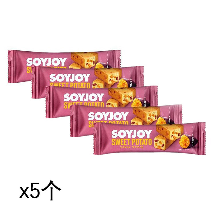 大冢制药 soyjoy能量棒 红薯味x5个