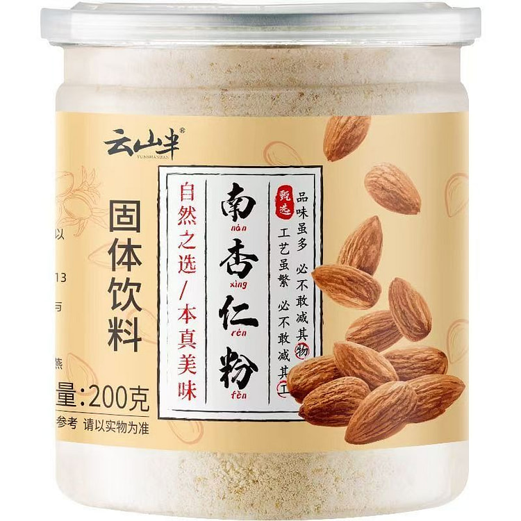 Yunshanban Almond Powder 200g 1Bottle 200 g