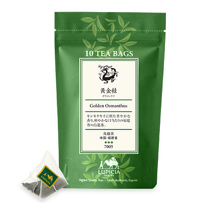 LUPICIA Golden Osmanthus Oolong Tea Bags 10pcs 1 each