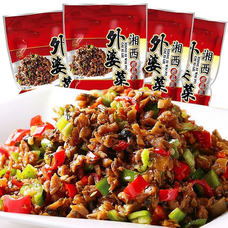 正宗湘西外婆菜袋装 湖南特产速食菜萝卜干农家菜 126 克